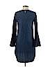 Bebe 100% Cotton Blue Dress Size 16 - photo 2