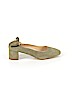 Everlane 100% Leather Green Heels Size 11 - photo 1