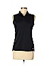 Nike 100% Recycled Polyester Black Sleeveless Polo Size S - photo 1