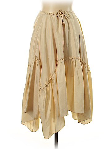BCBGMAXAZRIA Silk Skirt (view 2)