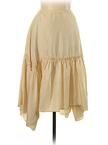 BCBGMAXAZRIA Silk Skirt (view 1)