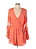 H&M 100% Viscose Orange Romper Size 12 - photo 1