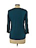 Croft & Barrow Teal 3/4 Sleeve Top Size L (petite) - photo 2