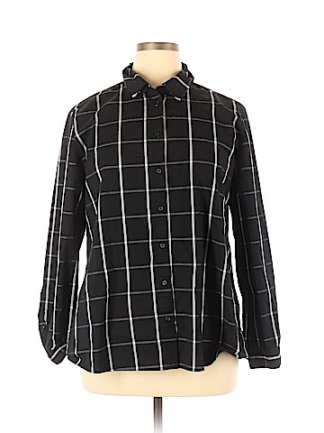 Style&Co Long Sleeve Button-Down Shirt (view 1)