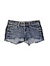 Paige Blue Denim Shorts Size 24 waist - photo 1