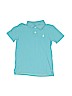 Crewcuts Outlet 100% Cotton Blue Short Sleeve Polo Size 6 - 7 - photo 1