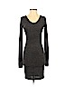 T by Alexander Wang Gray Casual Dress Size XS - photo 1