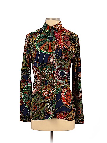 Catch My i Long Sleeve Blouse (view 1)