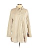 Chico's Ivory Long Sleeve Button-Down Shirt Size XL (3) - photo 1