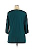 Tempted Blue 3/4 Sleeve Top Size 16 - 18 - photo 2