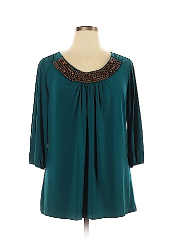 Tempted 3/4 Sleeve Top (view 1)