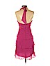 BCBGMAXAZRIA 100% Silk Pink Cocktail Dress Size 4 - photo 2