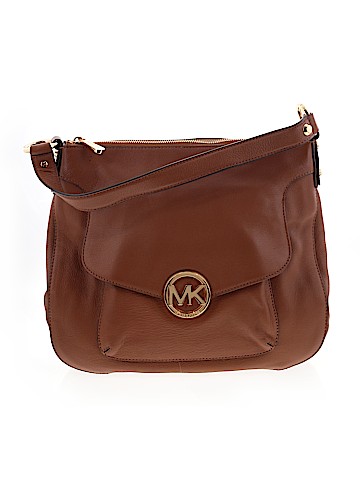 MICHAEL Michael Kors Leather Shoulder Bag (view 1)