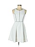 Monteau 100% Rayon White Casual Dress Size M - photo 1