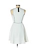 Monteau 100% Rayon White Casual Dress Size M - photo 2