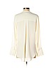 Banana Republic 100% Polyester White Long Sleeve Blouse Size XS - photo 2