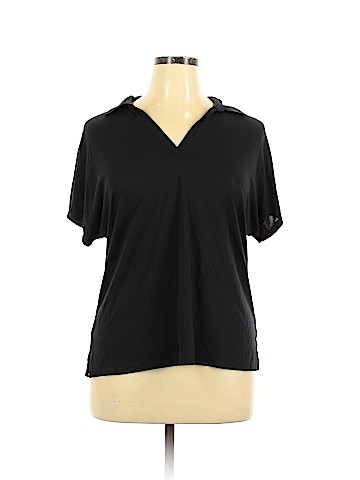 Mossimo Short Sleeve Henley (view 1)
