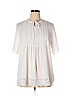 Unbranded 100% Polyester White Short Sleeve Blouse Size XL - photo 1