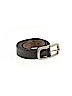 Unbranded 100% Leather Solid Black Leather Belt Size M - photo 1