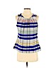 Banana Republic Factory Store 100% Polyester Blue Sleeveless Blouse Size S (petite) - photo 1