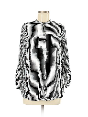 H&M 3/4 Sleeve Button-Down Shirt (view 1)