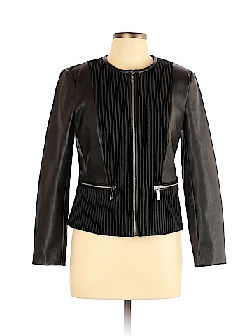 MICHAEL Michael Kors Leather Jacket (view 1)