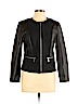 MICHAEL Michael Kors Black Leather Jacket Size 10 - photo 1