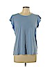 H&M Blue Short Sleeve Top Size L - photo 1
