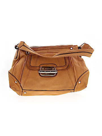B Makowsky Leather Shoulder Bag (view 1)