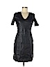 Theory 100% Lamb Black Casual Dress Size 8 - photo 1