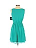 Iz Byer 100% Polyester Green Casual Dress Size XS - photo 2