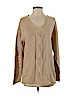 Neiman Marcus 100% Cotton Tan Pullover Sweater Size L - photo 1