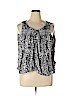 Faded Glory 100% Polyester Black Sleeveless Blouse Size XL - photo 1