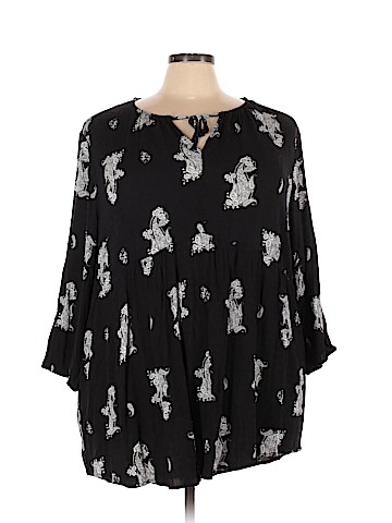Torrid Long Sleeve Blouse (view 1)