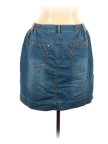 Catherines Denim Skirt (view 2)