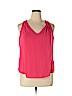 Old Navy 100% Rayon Pink Sleeveless Blouse Size XL - photo 1
