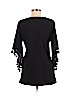 SALT. Black 3/4 Sleeve Blouse Size M - photo 2