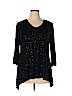 Apt. 9 Black 3/4 Sleeve Top Size XL - photo 1