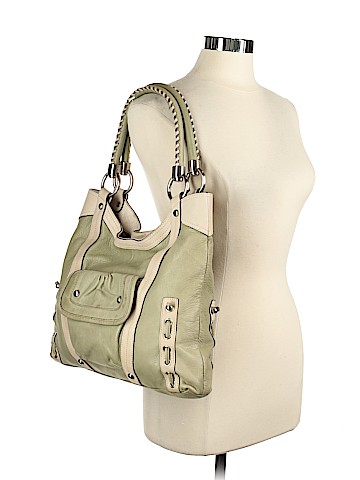 B Makowsky Leather Shoulder Bag (view 2)