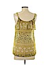 Forever 21 100% Polyester Yellow Sleeveless Blouse Size S - photo 2
