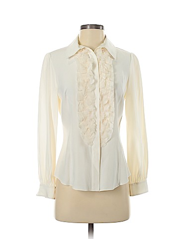 Lafayette 148 New York Long Sleeve Blouse (view 1)