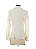 Lafayette 148 New York 100% Polyester Ivory Long Sleeve Blouse Size 4 - photo 2