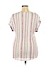 Liz Claiborne White Short Sleeve Top Size XL - photo 2
