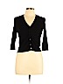 Roz & Ali Black Cardigan Size M (petite) - photo 1