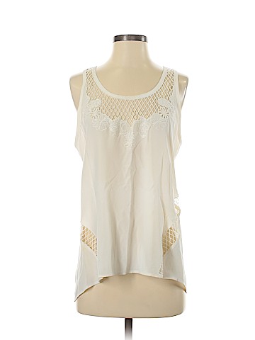 Rebecca Minkoff Sleeveless Silk Top (view 1)