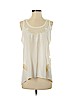 Rebecca Minkoff 100% Silk Ivory Sleeveless Silk Top Size S - photo 1