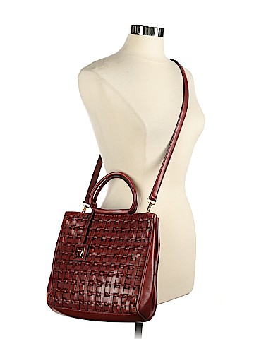 Etienne Aigner Leather Satchel (view 2)