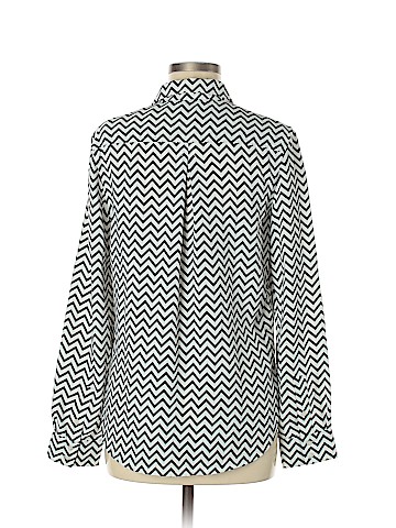 American Eagle Outfitters Long Sleeve Blouse (view 2)