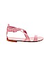 Everlane 100% Leather Pink Sandals Size 9 1/2 - photo 1