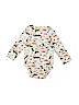 Carter's 100% Cotton White Long Sleeve Onesie 18-24 MO / 24 MO - photo 2